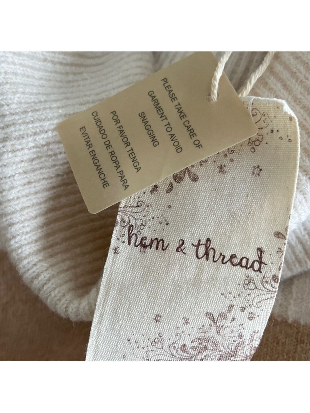 Hem & Thread Sweater - Picture 4 of 10